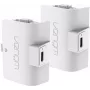 Venom doppio pacchetto batteria bianco PS5 – batteria per controller DualSense (2x 800mAh Li-Ion, Play & Charge, protezione da sovraccarico)