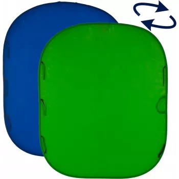 Manfrotto fondale chromakey 1,8 x 2,1 m, blu/verde (LL LC5987)