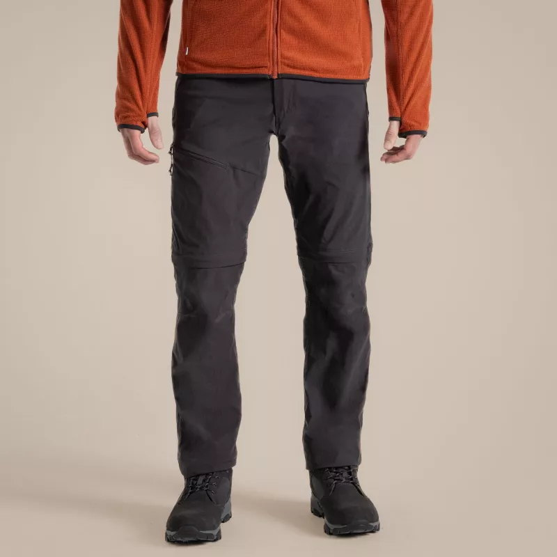 Craghoppers NosiLife Pro Convertible Pant III - Black Pepper, XL