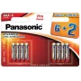 Panasonic Pro Power batterie alcaline AAA LR03 confezione da 8 (6+2 bonus)