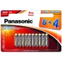 Panasonic Pro Power LR03 batterie, 6+4 pz. (LR03PPG/10BW 6+4F)