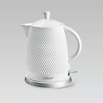 MEO bollitore in ceramica 1,5 l 1500 W bianco MR-069-WHITE MAESTRO