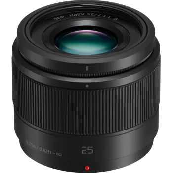 Obiettivo Panasonic H-H025ME-K Lumix G 25mm f/1.7 ASPH - nero