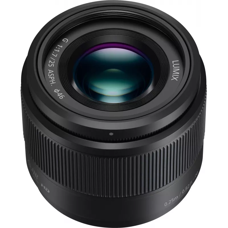 Obiettivo Panasonic H-H025ME-K Lumix G 25mm f/1.7 ASPH - nero