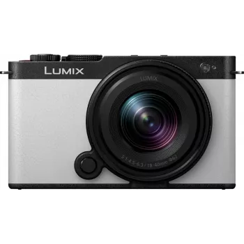 Panasonic Lumix DC-S9 fotocamera con kit obiettivo 18-40mm, bianco fumo (DC-S9NE-W)