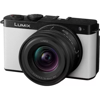 Panasonic Lumix DC-S9 fotocamera con kit obiettivo 18-40mm, bianco fumo (DC-S9NE-W)