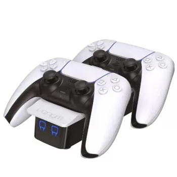 Venom Twin Docking Station - stazione di ricarica - 3 porte di uscita (2 x Dock Connector, USB)