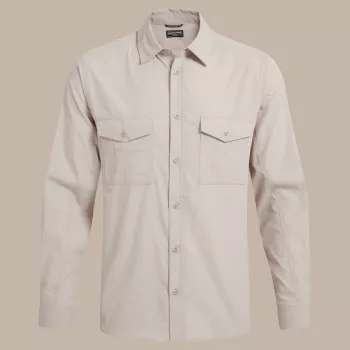 Craghoppers Kiwi II camicia da viaggio a maniche lunghe - Oatmeal - XL