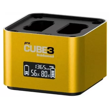Hähnel ProCube 3 Twin caricabatterie per fotocamere Nikon (1000 577.1)