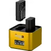 Hähnel ProCube 3 Twin caricabatterie per fotocamere Nikon (1000 577.1)