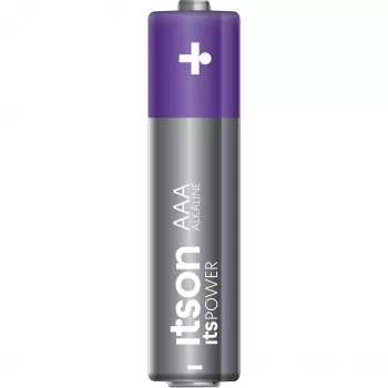 ITSON LR03IPO/8CB batterie alcaline AAA, confezione da 8, 1,5V, lunga durata