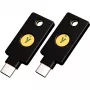YubiKey 5C NFC chiave di sicurezza (nero/oro, confezione da 2)