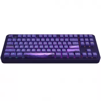 Dark Project ALU87B Celestial Tastiera TKL in alluminio, switch G3MS Voidstone, layout US
