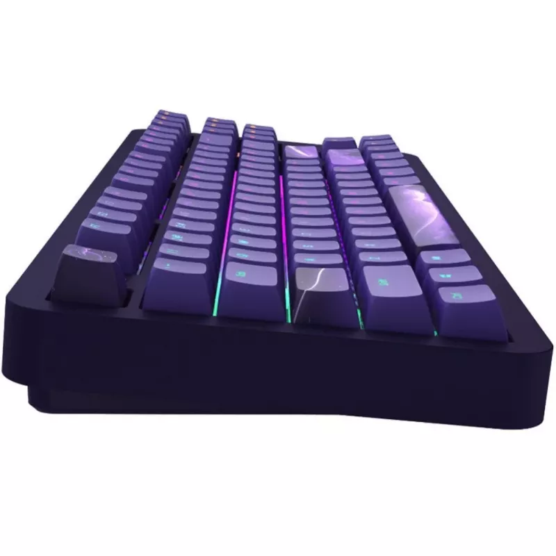 Dark Project ALU87B Celestial Tastiera TKL in alluminio, switch G3MS Voidstone, layout US