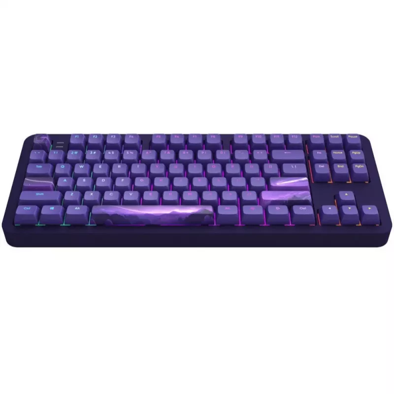 Dark Project ALU87B Celestial Tastiera TKL in alluminio, switch G3MS Voidstone, layout US