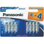 Panasonic Evolta LR6 batterie, 4+4 pz. (LR6EGE/8BW 4+4F)
