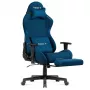 Huzaro Force 5.7 sedia da gaming ergonomica blu - pelle PU, braccioli regolabili, schienale regolabile, cuscini lombare e cervicale