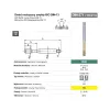 Maschio per filettare a rullare M10 DIN 371C (6HX) SR HSSE-PM WGN TiN