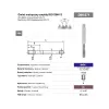 Maschio per filettare a macchina M10 DIN 371B 6H HSSE-PM HL INOX per acciaio inox