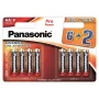 Panasonic Pro Power LR6 batterie, 6+2 pz. (LR6PPG/8B (6+2))