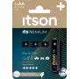 Batteria alcalina AA itson itsPREMIUM, confezione da 4 (LR6IPR/4CP)