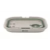 Outwell 651131 serbatoio d'acqua pieghevole da campeggio 10L con rubinetto - blu/grigio