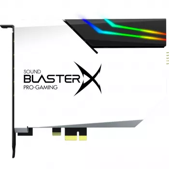 Creative Labs Sound BlasterX AE-5 Plus Pure Edition scheda audio gaming PCIe