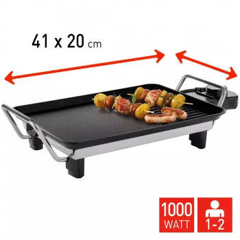 Fritel GT 1075 grill a contatto 1000W nero