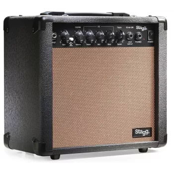 Stagg S15AADR amplificatore combo acustico 15W con riverbero digitale