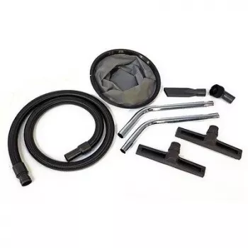 VIPER LSU255 Aspirapolvere professionale per liquidi/solidi, doppio motore 1000W, serbatoio in polietilene 55L, tubo 38mm, carrello