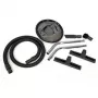 VIPER LSU255 Aspirapolvere professionale per liquidi/solidi, doppio motore 1000W, serbatoio in polietilene 55L, tubo 38mm, carrello
