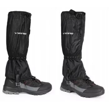 VIKING Triglav ghette S/M nero - ghette impermeabili per escursionismo e trekking con membrana Aqua Thermo Tex