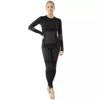 VIKING Ilsa set intimo termico donna nero L