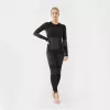 VIKING Ilsa set intimo termico donna nero L