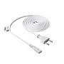 Akyga AK-RD-06A cavo di alimentazione CEE 7/16 (spina Euro) a IEC C7, 2,5 A, 1,5 m, bianco