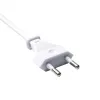 Akyga AK-RD-06A cavo di alimentazione CEE 7/16 (spina Euro) a IEC C7, 2,5 A, 1,5 m, bianco