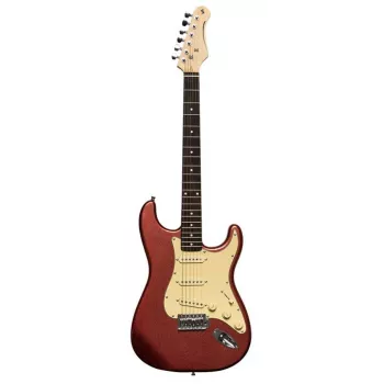 Stagg SES-30 CAR chitarra elettrica - Candy Apple Red