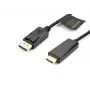 Accura cavo DisplayPort-HDMI 3,0 m 4K@60Hz 18Gbps HDCP 2.2 dorato nero