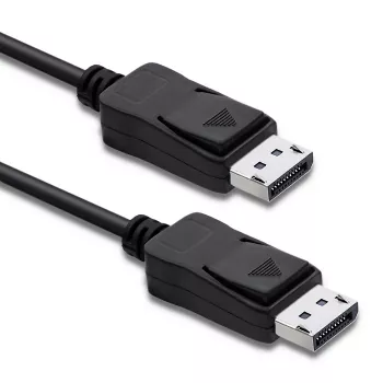 Qoltec Cavo DisplayPort 1.1, connettore maschio su connettore maschio, 4K, 2m, nero