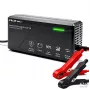 Qoltec 52670 Caricabatterie per batterie LiFePO4 12V 10A ricarica intelligente con indicatori LED