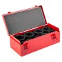 NEO TOOLS set di chiavi a bussola per avvitatore a impulsi da 1 pollice, 9 pezzi, 27-50 mm, Cr-Mo, DIN 3121