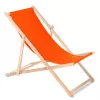 Sdraio classico in legno di faggio GreenBlue GB183 Arancione