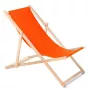Sdraio classico in legno di faggio GreenBlue GB183 Arancione