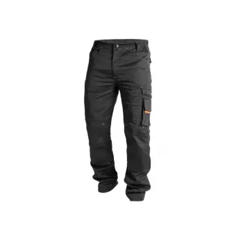 ActiFlex Pantaloni da lavoro 48 nero Slim Fit con KneeGuard Pro rinforzato CORDURA