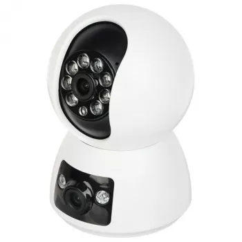Telecamera IP PTZ da interno NO NAME APTI-W21A1-TUYA doppia lente 6MP Wi-Fi auto-tracking audio bidirezionale