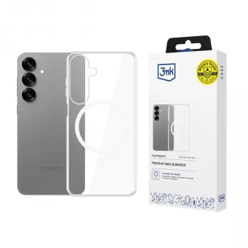 3mk Clear MagCase custodia per cellulare Samsung Galaxy S25 trasparente MagSafe