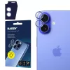 3MK HARDYLens Protection Pro protezione lenti fotocamera per Apple iPhone 17 - blu