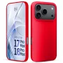 3mk Hardy Mellow custodia per Apple iPhone 17 Pro Max / 18 Pro Max rossa