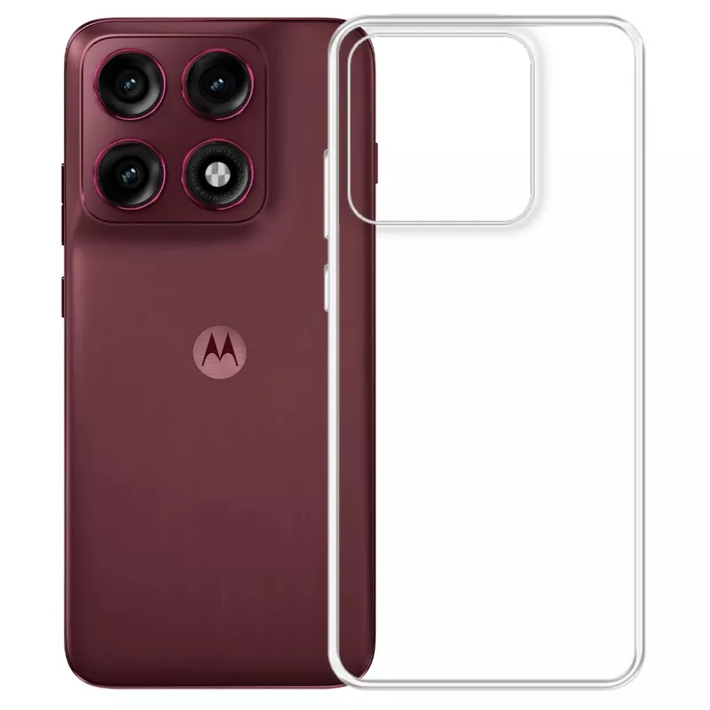 3mk Hardy Vision custodia per Motorola Edge 70 Pro - trasparente