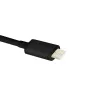 Qoltec Caricabatterie da parete 12W 5V 2.4A USB + USB-C